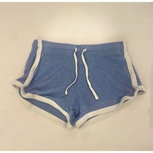 Light blue lounge shorts, supper comfy and stretchy. Size: XS